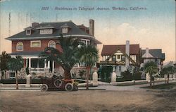 Residences on Telegraph Avenue Berkeley, CA Postcard Postcard Postcard