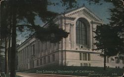 Doe Library University of California Postcard