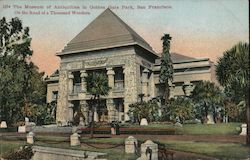 The Museum of Antiquities in Golden Gate Park Postcard