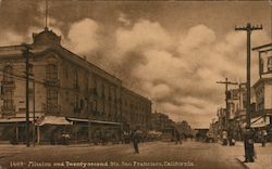 Mission and Twenty-Second Sts. Postcard