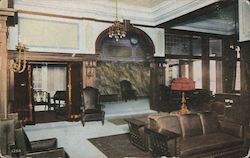 Reception Room, Hotel Stewart San Francisco, CA Postcard Postcard Postcard