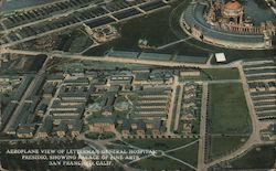 Aeroplane View of the Letterman General Hospital Presidio Showing Palace of Fine Arts San Francisco, CA Postcard Postcard Postcard