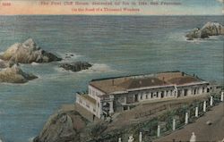 The First Cliff House, Destroyed by Fire in 1894 San Francisco, CA Postcard Postcard Postcard