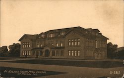 St. Helena Union High School Postcard