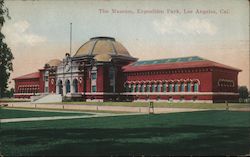 The Museum, Exposition Park, Los Angeles, Cal. Postcard