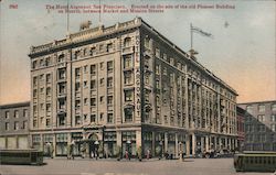 Hotel Argonaut, Erected On the site of the old Pioneer Building Postcard