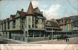 Hotel Metropole, Santa Catalina Island Postcard