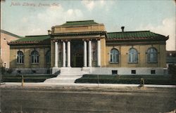 Public Library Fresno, CA Postcard Postcard Postcard