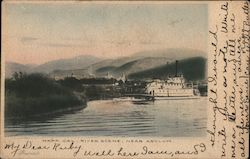 River Scene, Near Asylum Napa, CA Postcard Postcard Postcard