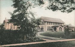 Receiving Bldg., State Hospital Postcard