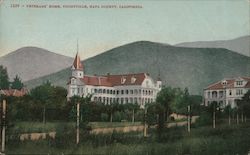 Veterans' Home, Napa County, California Postcard