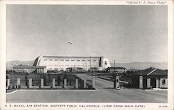 U.S. Naval Air Station, Moffett Field Mountain View, CA Postcard Postcard Postcard