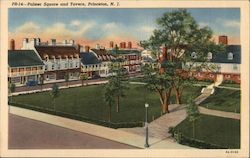 Palmer Square and Tavern Princeton, NJ Postcard Postcard Postcard