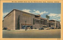 Mutual Don Lee Television-Radio Studio Postcard