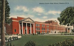 Nashua Senior High School New Hampshire Postcard Postcard Postcard