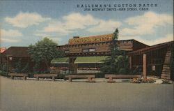 Halleman's Cotton Patch Postcard