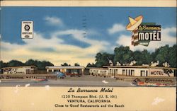 La Barranca Motel Postcard