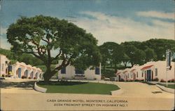 Casa Grande Motel Postcard