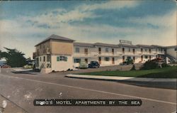 Borg's Motel Apartments by the Sea Postcard