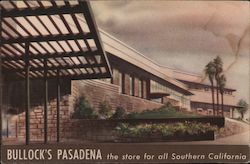 Bullock's Pasadena California Postcard Postcard Postcard