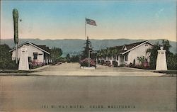 101 Hi-Way Motel Postcard