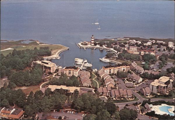 Harbour Town Hilton Head Island, SC Ernest Ferguson Postcard