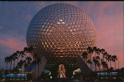 Epcot. Spaceship Earth Postcard