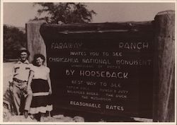 Chiricahua National Monument, Faraway Ranch Willcox, AZ Postcard Postcard Postcard