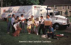 Wheaton Van Lines Inc. Trucks Postcard Postcard Postcard