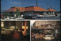 The Howard Johnson Motor Lodge & Restaurant North Carolina Doug Reinhardt Postcard Postcard Postcard