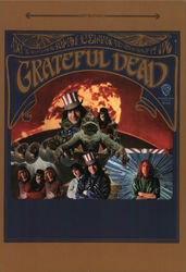 Grateful Dead first album cover Performers & Groups Postcard Postcard Postcard