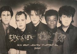 The Cure The Top New album, cassette + compact disc fiction Postcard