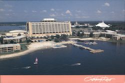 Disney Contemporary Resort Postcard