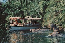 Adventureland Jungle Cruise - Walt Disney World Orlando, FL Postcard Postcard Postcard