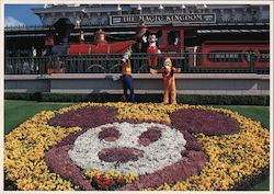 The Magic Kingdom Disney Postcard Postcard Postcard