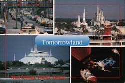 Tomorrowland - Walt Disney World Orlando, FL Postcard Postcard Postcard