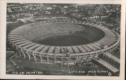 Municipal Stadium Rio de Janeiro, Brazil Postcard Postcard Postcard