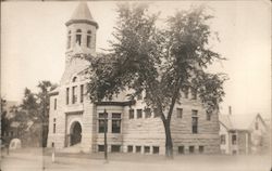 Stone Church building Postcard