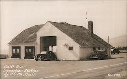 Smith River Inspection Station, Highway U. S. 101, Calif. California Postcard Postcard Postcard