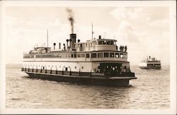 M/V Chippewa on Puget Sound Washington Postcard Postcard Postcard