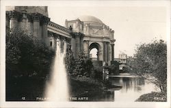 Palace of Fine Arts, Panama-Pacific International Exposition San Francisco, CA 1915 Panama-Pacific International Exposition (PPI Postcard