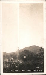 Geysers Near Calistoga Postcard