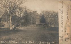 Old Academy - Fisk Hall - Binney Hall Postcard