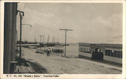 Muelle Y Bahia Postcard