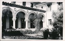 Court, Dabney and Fleming House, California Institute of Technology Postcard