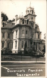 Governor's Mansion Sacramento, CA Postcard Postcard Postcard