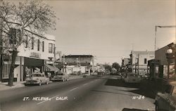 Street Scene Postcard