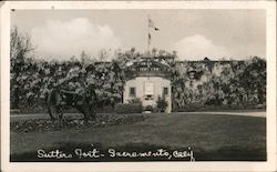 Sutters Fort Sacramento, CA Postcard Postcard Postcard