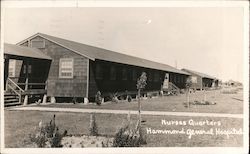 Nurses Quarters, Hammond General Hospital Modesto, CA Postcard Postcard Postcard