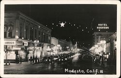 Hotel Hughson Modesto, CA Postcard Postcard Postcard